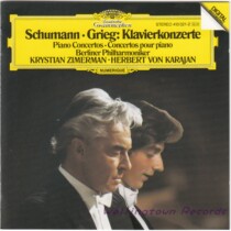 Karajan Berlin Philharmonic Zimmermann Grieg Schumann Piano Concerto