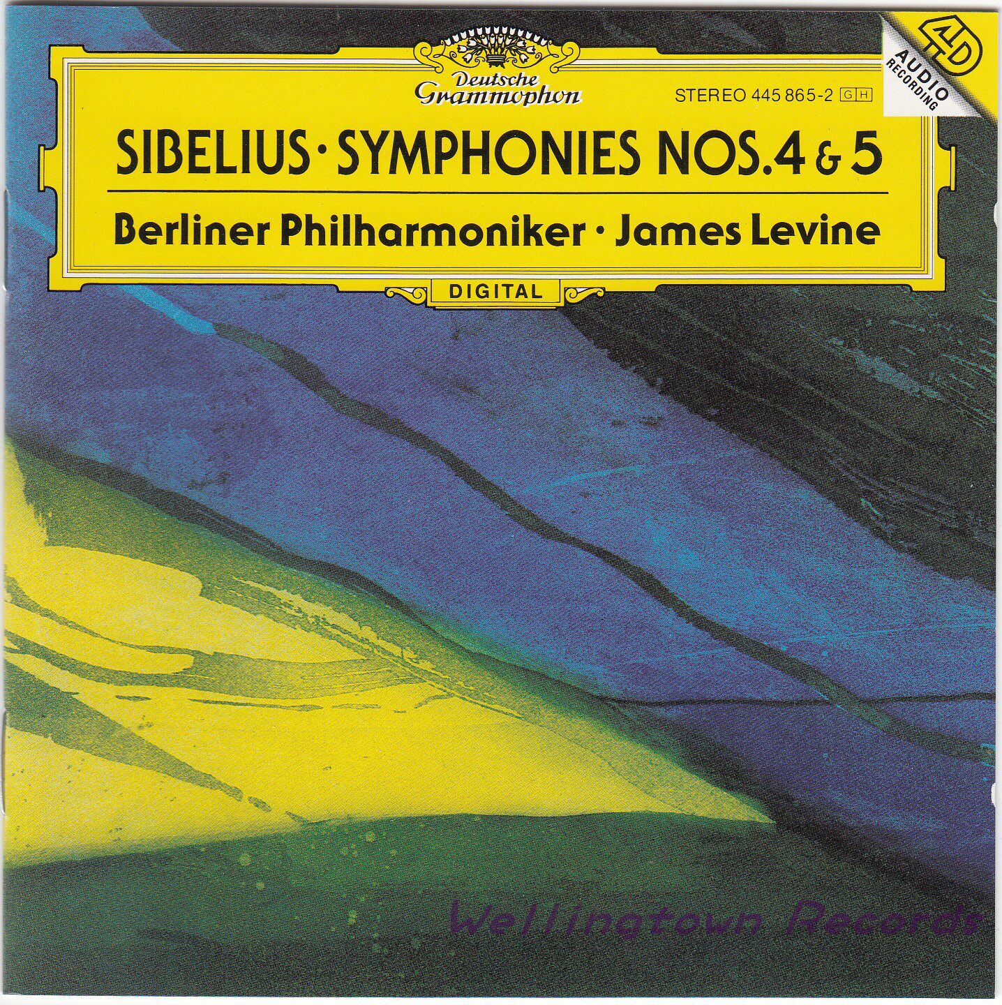 Levin Berlin Philharmonic Sibelius 4th and 5th Symphony