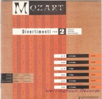 Vienna Philharmonic Wind Ensemble Mozart Diversion W018