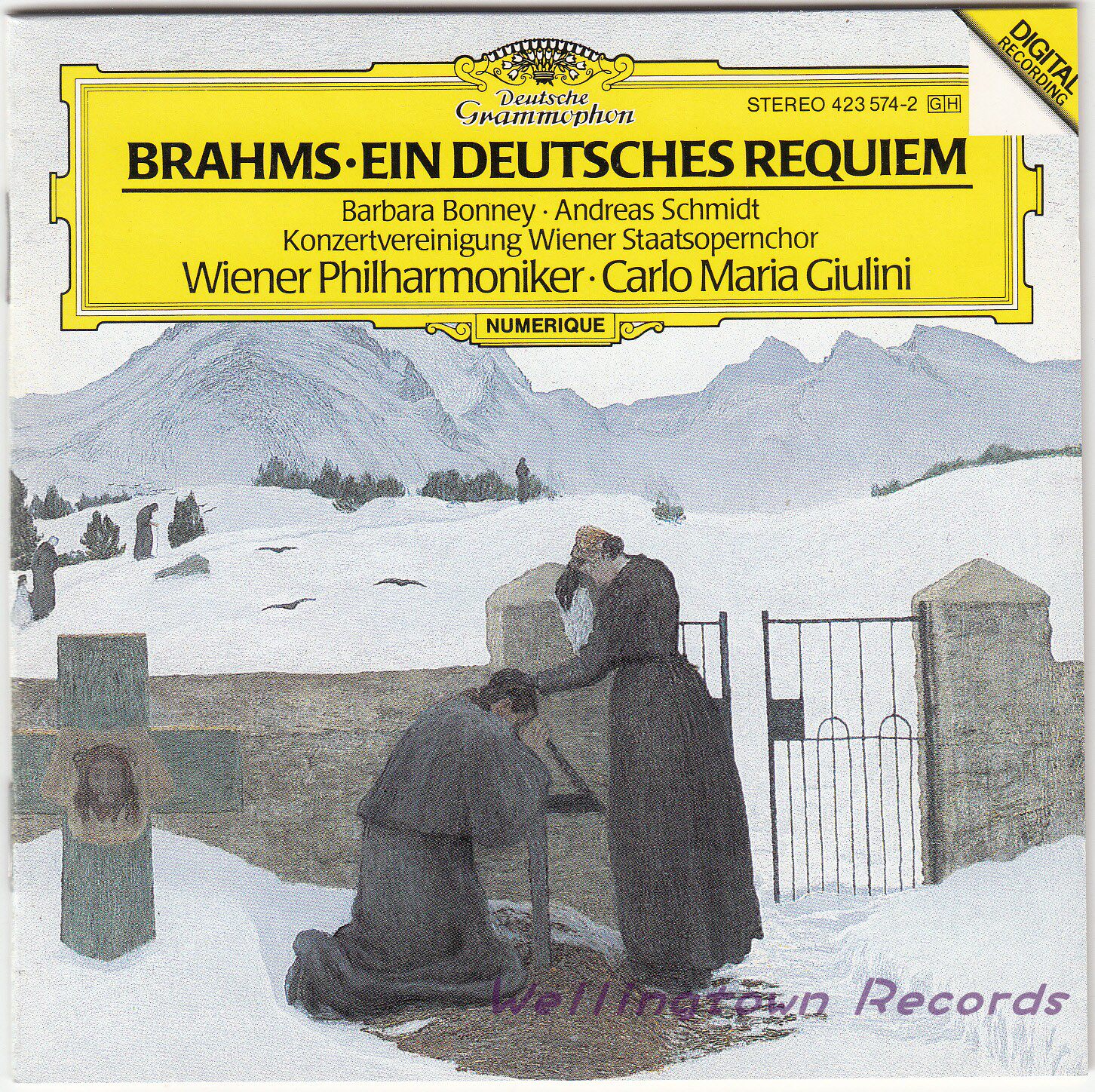 Bonnie Schmidt Giulini Giulini Vienna Philharmonic Brahms Deutsche Requiem