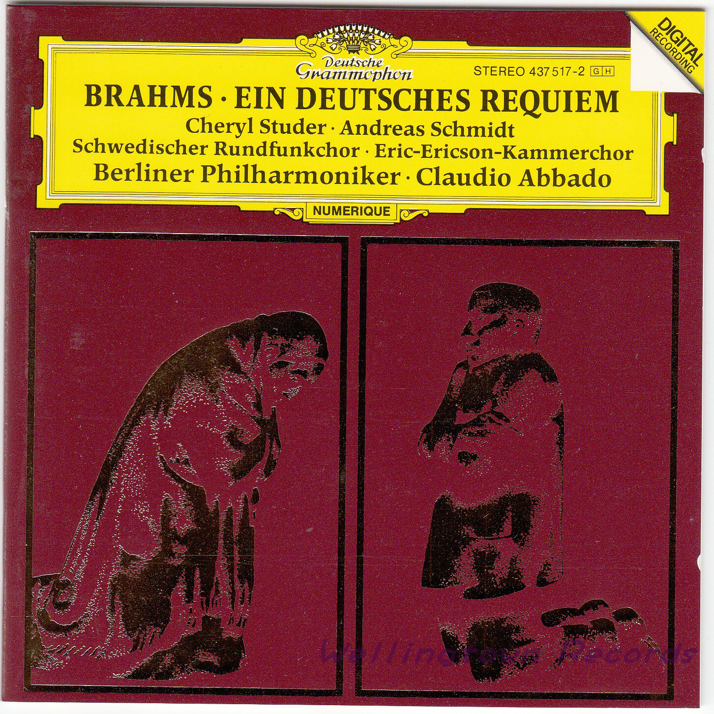 Stuart Schmidt Abbado Berlin Philharmonic Brahms Deutsches Requiem