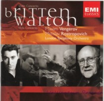 Vengerov Britten Violin Concerto Walton Viola Concerto