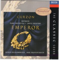 Curzen Beethoven Piano Concerto No. 5 Emperor Hero Variations Classical Sounds Series 6