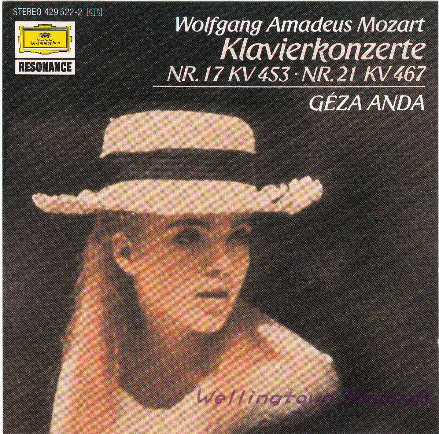 Anda Mozart No. 17 Piano Concerto No. 21
