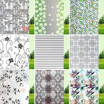 Shower room glass film transparent opaque window paper anti-privacy Peeping window sticker anti-light bedroom glass sticker