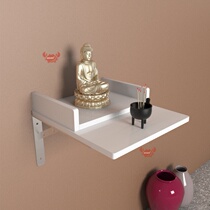 Buddhist shrine small shrine Guanyin Financial deity deities of Buddha Terri Senses Fairy Shrine Hanging Cabinet Wall Hanging Domestic Guan Public Placement