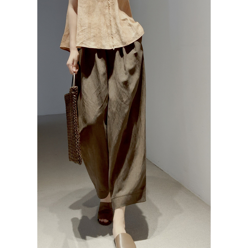Minimalist! Amazing! 26 New Styles【Upgraded | Silk Linen / Smooth and Breathable / Stonewashed】Balloon Magic Pants