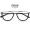 POSESION hạt gỗ đảo ngược khung kính khung trên khung kính kính cá nhân hipster cận thị thủy triều nam nữ - Kính khung