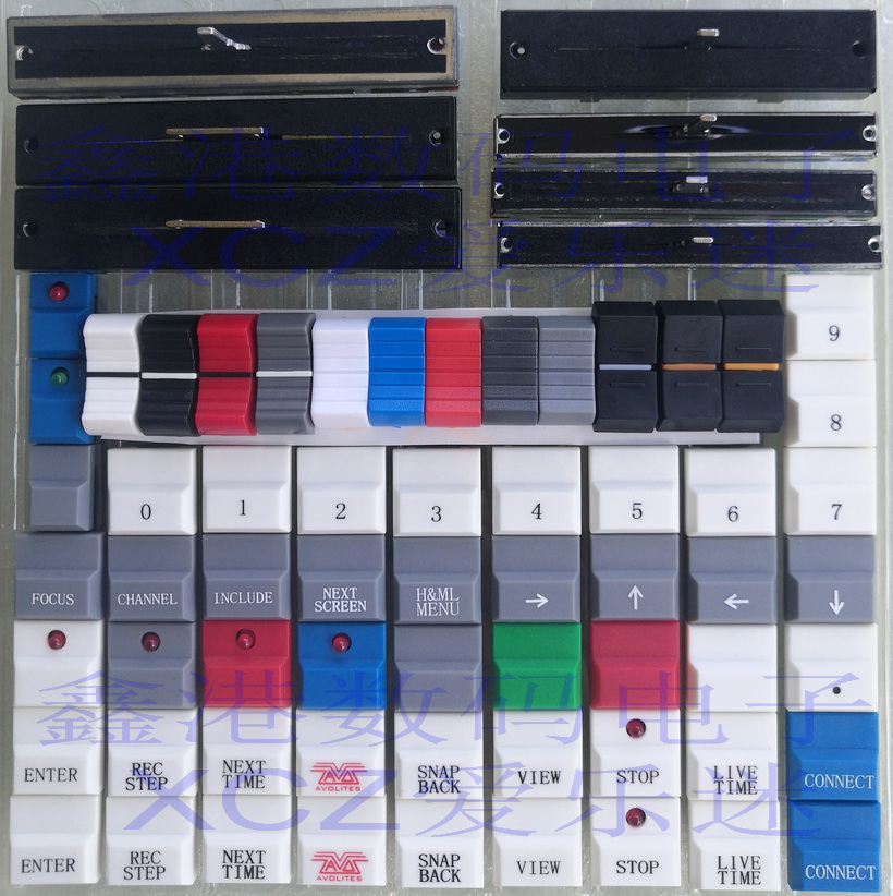 Original Aifuli Pearl Light Console Fader Tiger TT Touch 2004 2008 2010 Push Rod Cap Potentiometer