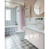 Nordic minimalist geometric tiles 200x200 gray Chiroe kitchen bathroom tiles modern background wall tiles