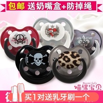 Germany rock star baby baby pacifier sleeping newborn baby pacifier 0-6-18