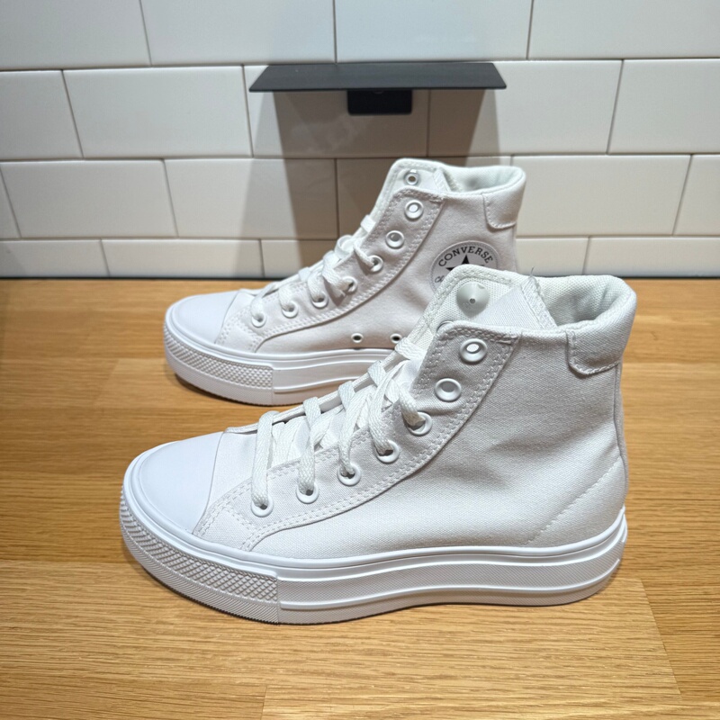 Converse Converse Spring and Autumn All Star Solid Color High-Top Breathable Casual Shoes for Men and Women Canvas Shoes A19293C