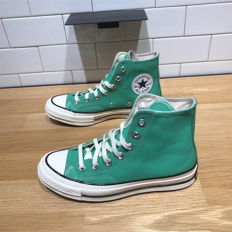 Converse 1970S Mint Green Men's and Women's High-Top Casual Sports Retro Canvas Shoes Sneakers A08613C Converse 1970S Mint Green Men's and Women's High-Top Casual Sports Retro Canvas Shoes Sneakers A08613C
