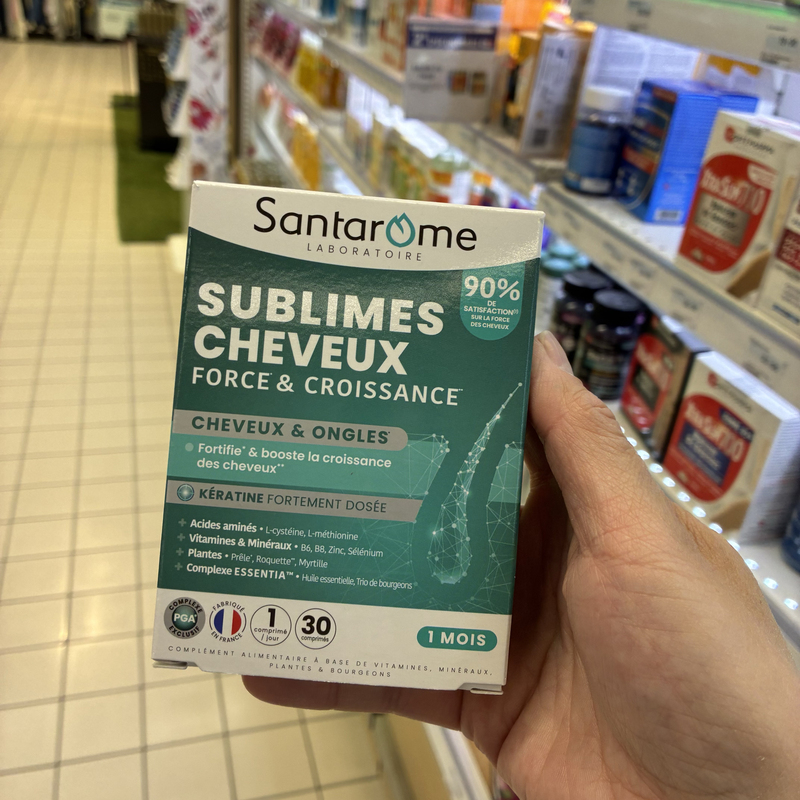 French Version of Santarome for Dense Hair/Strong Hair and Nails/Promotes Hair and Nail Growth French Version of Santarome for Dense Hair/Strong Hair and Nails/Promotes Hair and Nail Growth