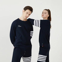 Y3KBE classic four bars Huffag tb with the same paragraph round neckline jacket head sweatshirt spring autumn casual male and female lovers fashion