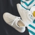 Mùa hè 2019 giày vải mới Phiên bản Hàn Quốc của giày sinh viên hoang dã xu hướng mùa thu giày nam đế xuồng trắng giản dị - Plimsolls giày sục thể thao Plimsolls