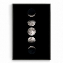 Quiet as a fan of the Moon Moon Moon Moon universe NASA narration VoiceOver decorative painting bedroom study