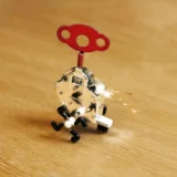 Заводная игрушка, забавная дизайнерская механическая модель, США, антистресс, подарок на день рождения