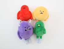 Plush doll keychain bag pendant accessories SML Korean fashion brand Sticky Monster Lab