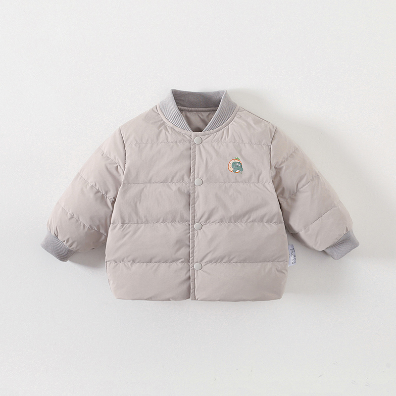 Youyu Lightweight down Jacket for Infants and Toddlers, Autumn and Winter 2026 New Model, White Duck down Warm Coat for Boys and Girls