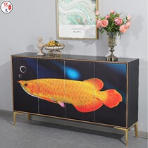 Door light luxury large-capacity shoe cabinet home kitchen sideboard aisle corridor decoration cabinet living room locker storage