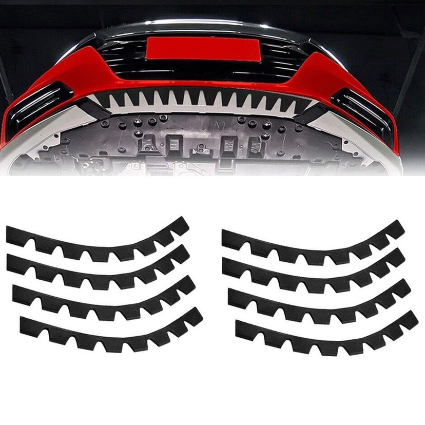 набор из 8 предметов General Motors bumper protection kit защита от царапин DIY декоративная полоска для защиты передней кромки автомобиля от столкновений