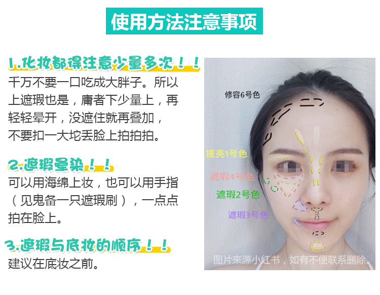 US NYX Kem che khuyết điểm, món ăn sáu màu, cửa hàng hàng đầu chính thức Trang web trang điểm nghệ sĩ Kem che khuyết điểm đặc biệt kem che khuyết điểm loreal