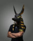 Kobold Anubis creative mask headgear paper DIY handmade personality cool masked singer dancing