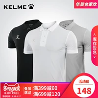 Calme áo thun ngắn tay nam thể thao polo ve áo Paul đội áo kelme áo thể thao ngắn tay áo polo nam trung niên