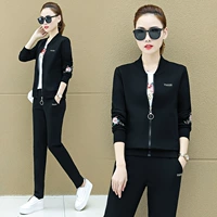 Wan Jielong mẫu thể thao Yuanyang Yoga size lớn 2019 mới Jin Leao phù hợp với mùa xuân và trang phục thể thao giản dị - Thể thao sau bộ adidas nam