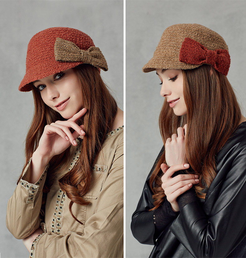 Демисезонная шапка, модный элегантный берет, кепка 