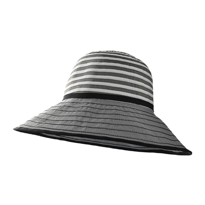 卡蒙大帽檐遮脸遮阳防紫外线沙滩太阳帽女夏可折叠薄款防晒渔夫帽