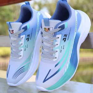 Qiao Zhou Genuine Men's Shoes Summer Sports Shoes Men's 2026 New Ultra-Light Soft Sole Breathable Student Shock-Absorbing Running Shoes Men's