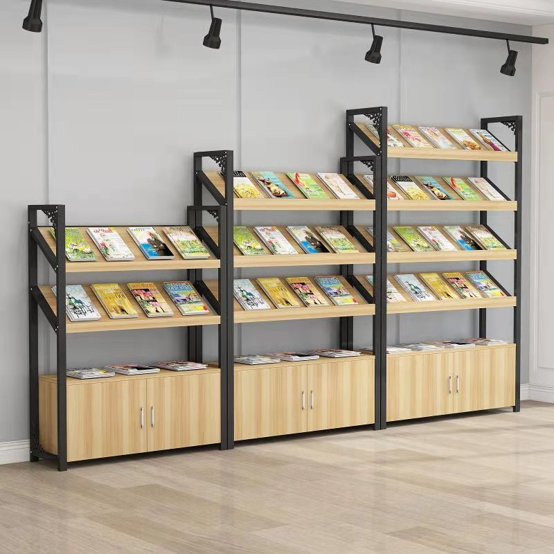 Newspaper racks, magazine racks, landing office promotional materials racks, storage racks, reading room library display racks