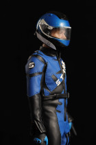 DJ_Custom DJ-012 Iron Man 2 Tony war damage head carving helmet racing suit upgraded version