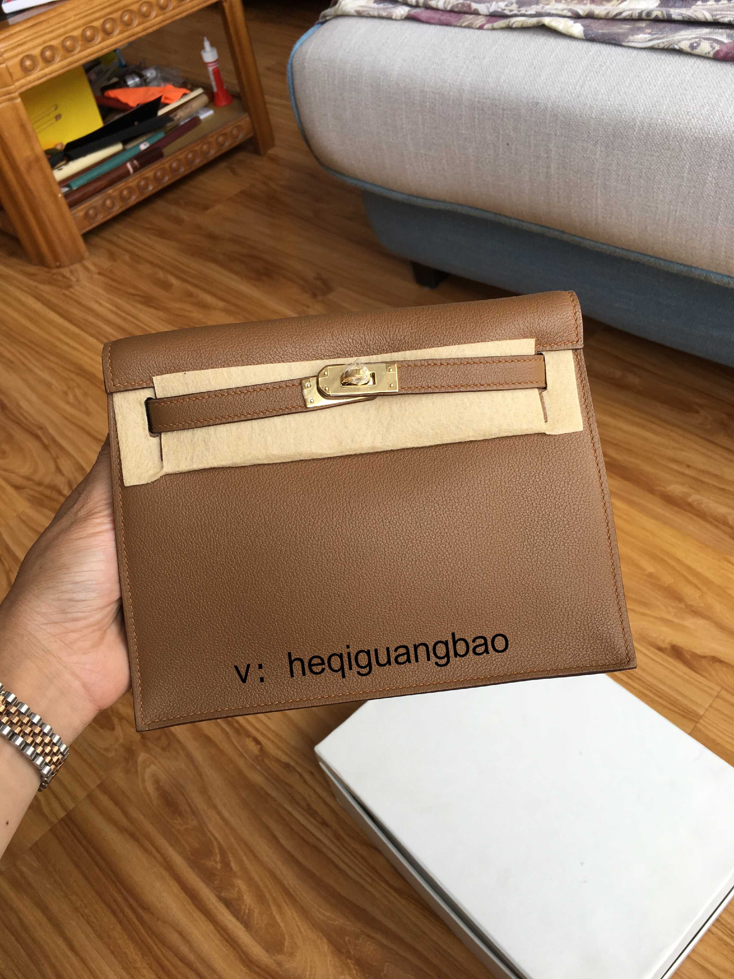 Kelly danse dance bag one-shoulder oblique cross a variety of back methods eve calfskin hand-stitched wax thread multi-color women's bag