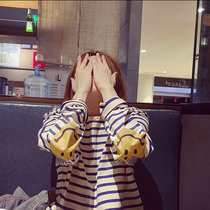 European station early autumn 2021 New Tide red chic chic jacket niche design sense long sleeve T-shirt women