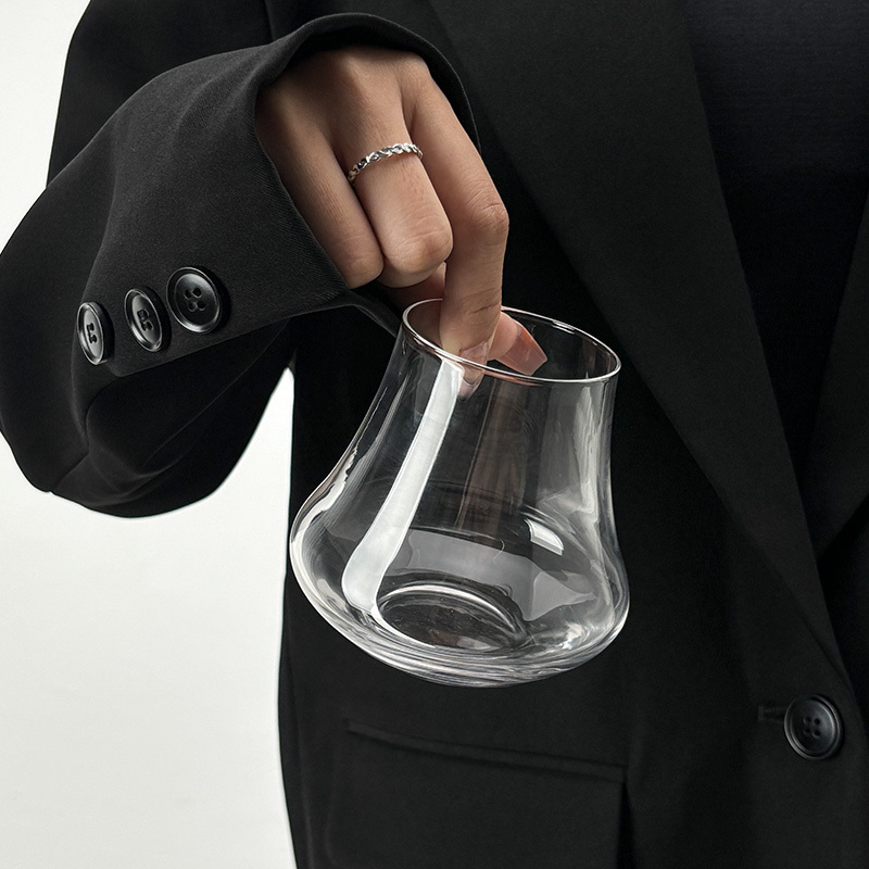 Niche ins Coffee Shop Exclusive American Latte Cup, Ice Drip Coffee Cup, Specialty Drink Cup, Whiskey Glass
