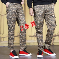 Цифровые камуфляжные трехмерные брюки 2 пакета