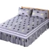 Simmons trải giường trải giường đơn mảnh công chúa trải giường ga trải giường 笠 1,8 / 1,5 / 2,0m mét ga giường có viền Váy Petti
