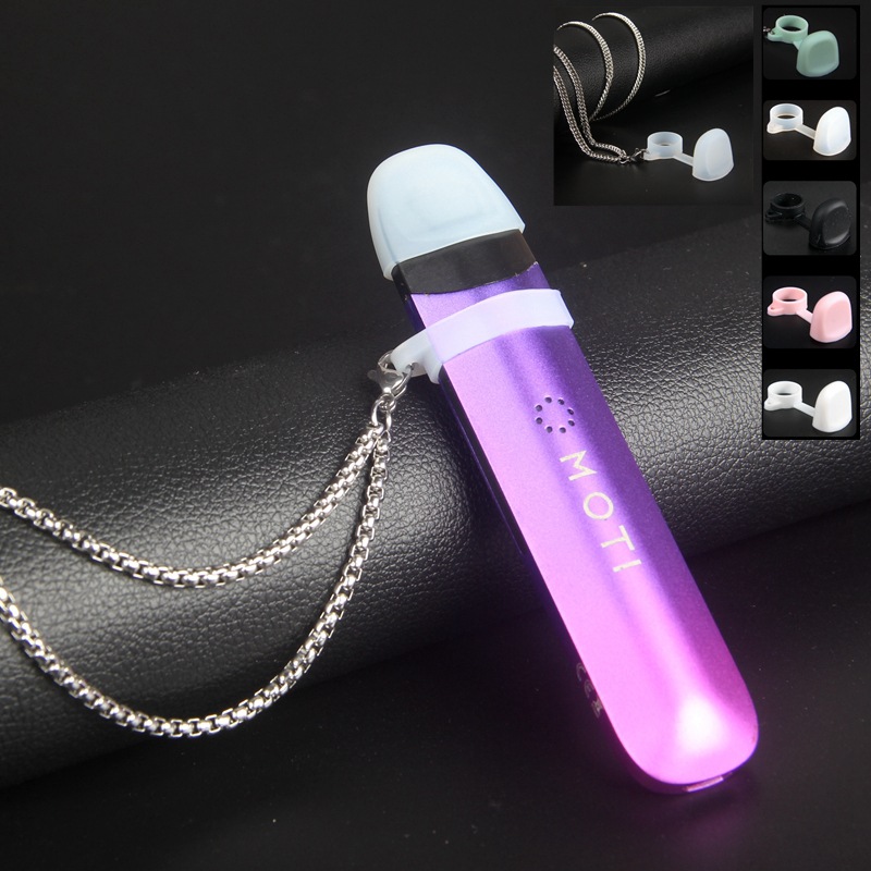 Suitable for magic flute moti hanging neck metal smelting dust cover moti s lite lanyard silicone ring hanging dust cap