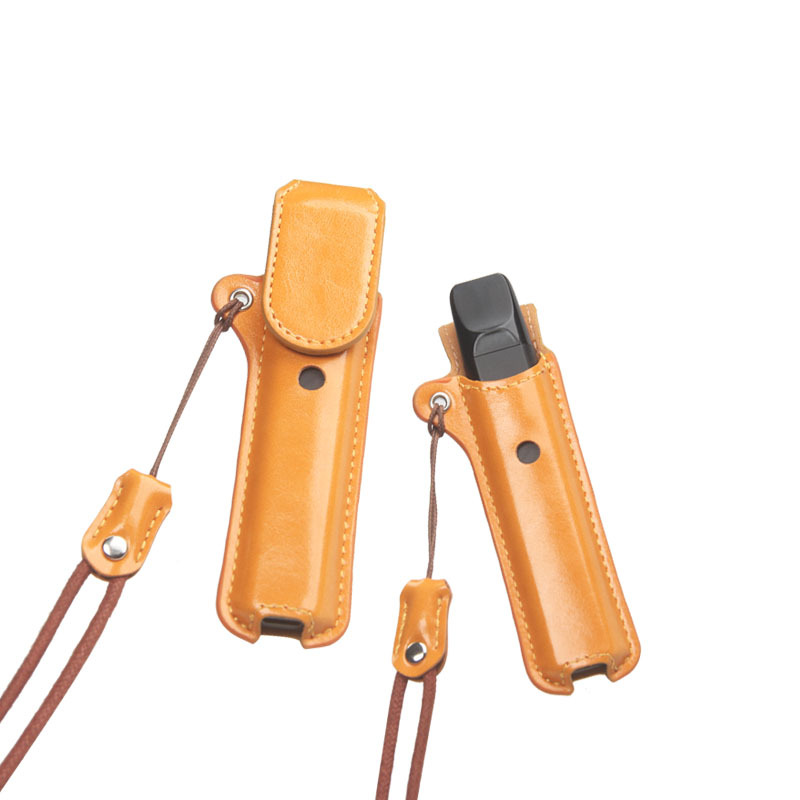 Applicable vvild V1plus leather cover small wild smoke cover full package magnetic suction type portable earthquake resistant V0 protective sheath E-CIGS