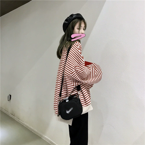 Брендовая демисезонная толстовка, флисовый бархат для школьников, лонгслив, куртка, 2018, в корейском стиле, рукава фонарики