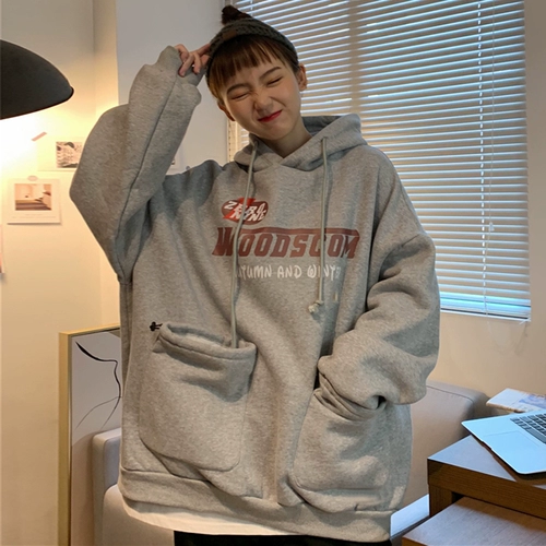 Tide, демисезонная толстовка, утепленная куртка, в корейском стиле, популярно в интернете