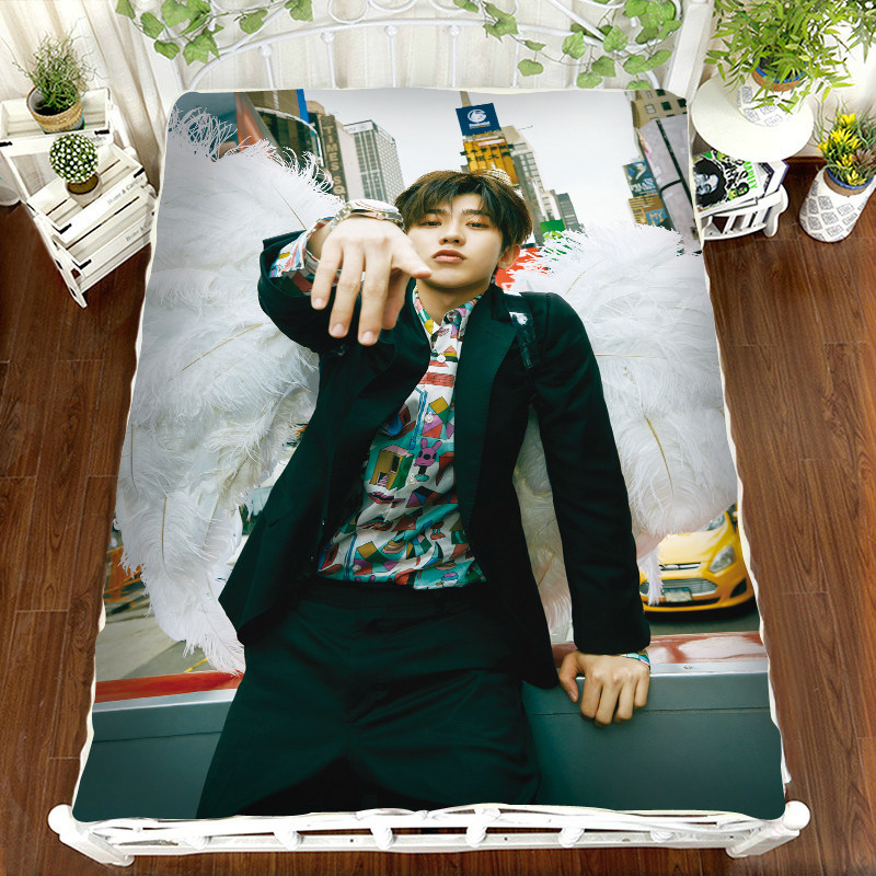 Idol trainee DIY to map custom Cai Xu Kun Chen Linong Fan Cheng Cheng Zhu Zhengting dormitory three-piece bed group