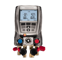 testo 570-2 set-professional electronic refrigerant meter Group 4-channel electronic manifold instrument