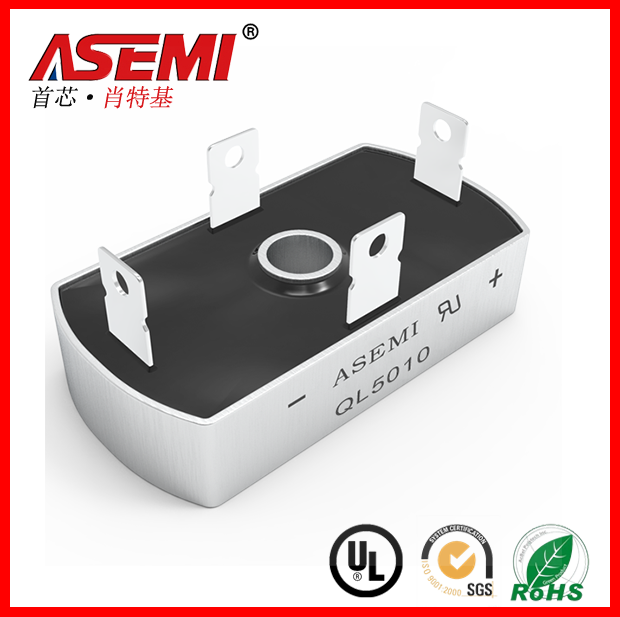 QL5010 QL50A 1000V ASEMI new original single-phase bridge module oval rectifier bridge pile