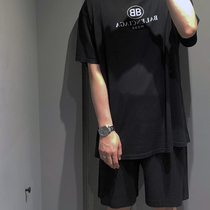 Vicxx produces Miyake style pleated pleated stripes loose straight drawstring pants pants JF148