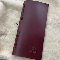 Custom menu leather cover Peel Outer Shell Wine Single Bar Tavern Restaurant Head Floor Bull Genuine Leather Dining Card Menu Leather Cover