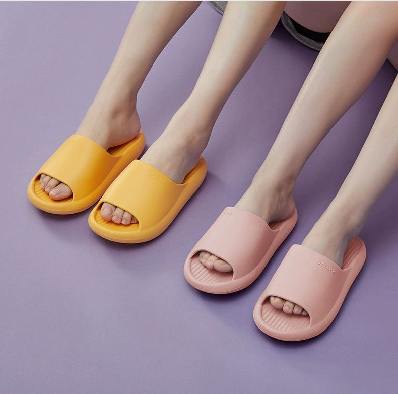 Dép Nhật Bản dành cho nữ mùa hè sử dụng trong nhà và gia đình, giày đôi đế dày nhà tắm đế mềm, dép nam size lớn 464748